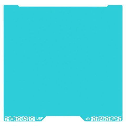 Пластина холодна 346*355мм із дрібною текстурою BIQU Panda Cool Plate CryoGrip Pro Glacier для Bambu Lab H2D Series Tucans 6061 фото