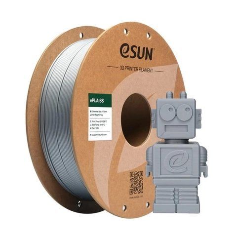 ePLA-SS Filament (пластик) для 3D принтера Esun 1кг, 1.75мм, серебряный (ePLA-SS-P175S1) Tucans 2200 фото