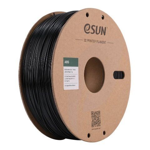 ABS Filament (пластик) для 3D принтера Esun 1кг, 1.75мм, черный (ABS-175B1) Tucans 2201 фото