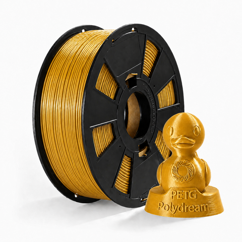 Пластик PETG Polydream Золотой полупрозрачный &Oslash;1,75мм Вес: 1.2 кг Tucans 2395 фото