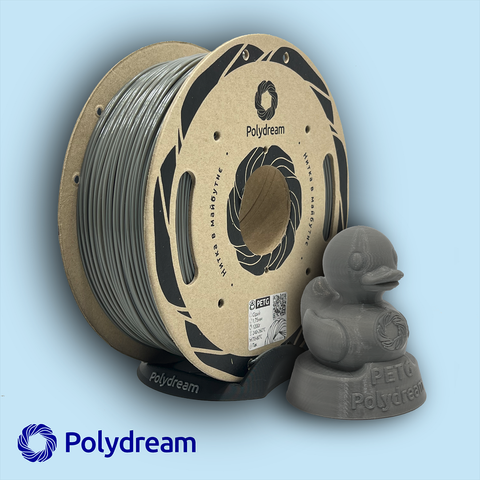 Пластик PETG Polydream Сірий &Oslash;1,75мм Вага: 1.2 кг Tucans 2586 фото