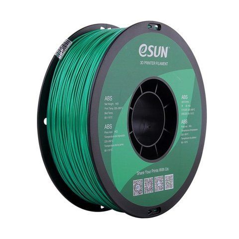 ABS Filament (пластик) для 3D принтера Esun 1кг, 1.75мм, зеленый (ABS-175G1) Tucans 2202 фото