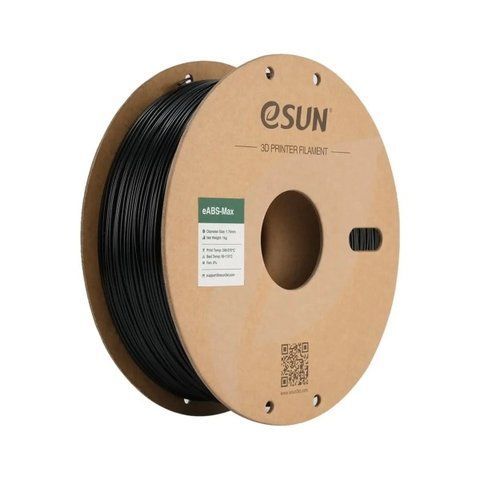 eABSMAX Filament (пластик) для 3D принтера Esun 1кг, 1.75мм, черный (eABSMAX-P175B1) Tucans 2155 фото
