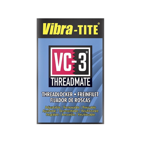 Багаторазовий високоміцний рідкий фіксатор різьби VIBRA-TITE VC-3 Threadmate (VT213 червоний 4,5мл) Tucans 3732 фото