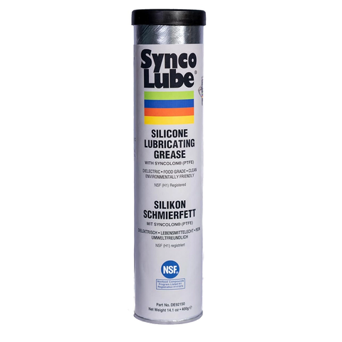 Силіконове мастило Super Lube 92150 з Syncolon&reg; (PTFE) NLGI 2, картридж 400 г Tucans 3734 фото