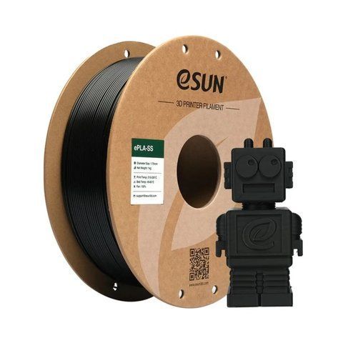 ePLA-SS Filament (пластик) для 3D принтера eSUN 1кг, 1.75мм, чорний (ePLA-SS-P175B1) Tucans 2612 фото