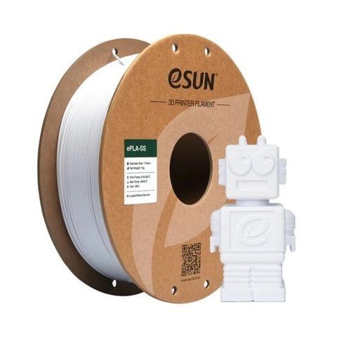 ePLA-SS Filament (пластик) для 3D принтера eSUN 1кг, 1.75мм, білий (ePLA-SS-P175W1) Tucans 2613 фото