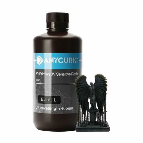 Anycubic Black (Чорний) 1л фотополімерна смола Anycubic Black фото