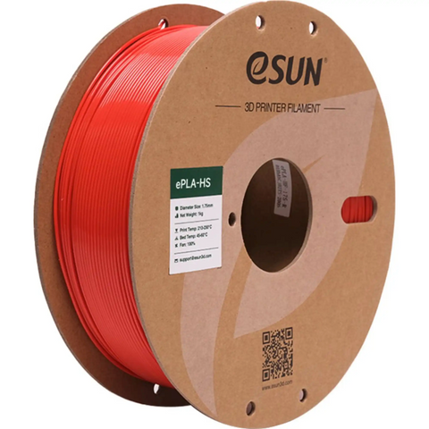 ePLA Plus HS Filament (пластик) для 3D принтера Esun 1кг, 1.75мм, красный (EPLA+HS-P175R1) Tucans 2211 фото