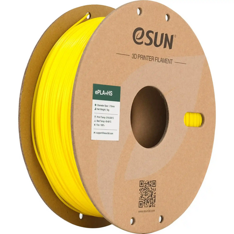 ePLA Plus HS Filament (пластик) для 3D принтера Esun 1кг, 1.75мм, желтый (EPLA+HS-P175Y1) Tucans 2212 фото