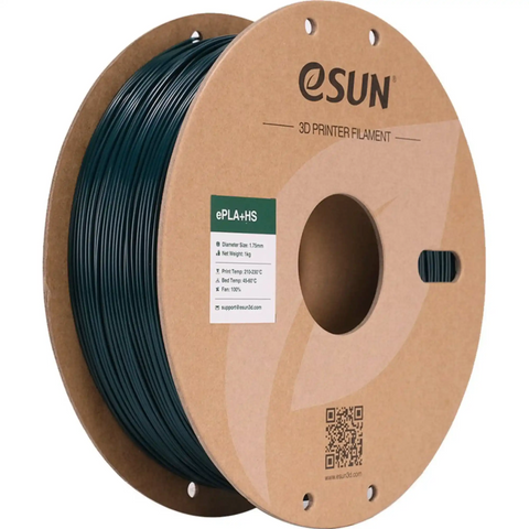 ePLA Plus HS Filament (пластик) для 3D принтера Esun 1кг, 1.75мм, зеленый (EPLA+HS-P175G1) Tucans 2213 фото