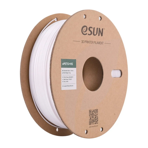 ePETG+HS Filament (пластик) для 3D принтера Esun 1кг, 1.75мм, белый (ePETG+HS-175SW1) Tucans 2164 фото