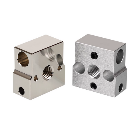 Термокубик для 3D принтера Creality CR-6 SE/Ender3 v2 neo, CNC фрезерований алюміній Tucans 6700 фото