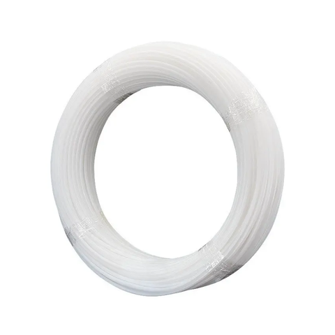 Тефлоновая трубка PTFE Tubes White для 3Д принтеров, внутренний d4 мм, наружный D6 мм, белая Tucans 5572 фото