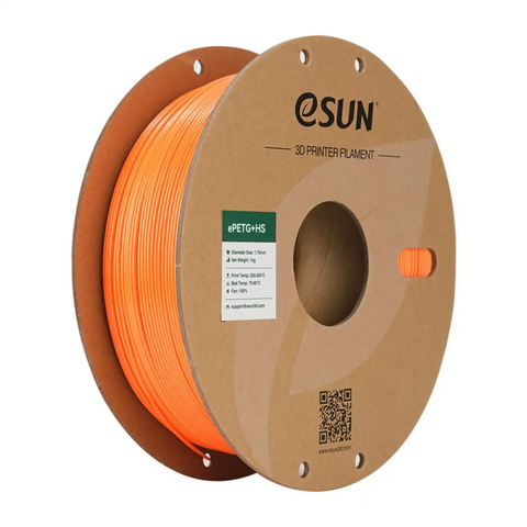 ePETG+HS Filament (пластик) для 3D принтера Esun 1кг, 1.75мм, оранжевый (ePETG+HS-175SO1) Tucans 2167 фото