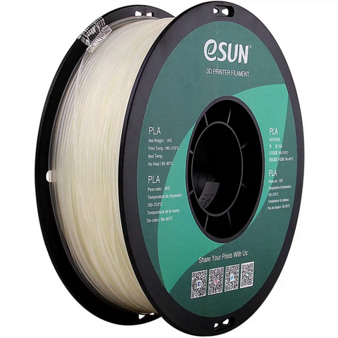 PLA Filament (пластик) для 3D принтера Esun 1кг, 1.75мм, натуральный (PLA-175N1) Tucans 2116 фото