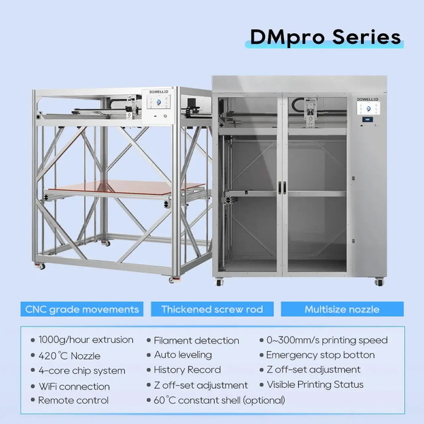 3D принтер Dowell DM8 Pro Tucans 5222 фото