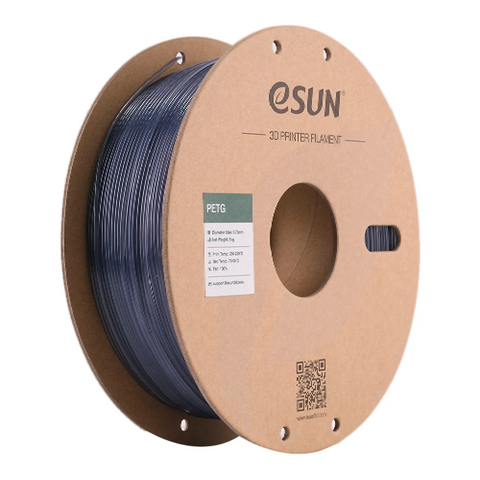 PETG Filament (пластик) для 3D принтера Esun 1кг, 1.75мм, прозрачный серый (PETG175H1) Tucans 2218 фото