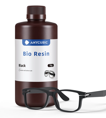 Фотополимерная смола Anycubic Bio Resin Биосовместимая Black 1л Черная Tucans 2940 фото