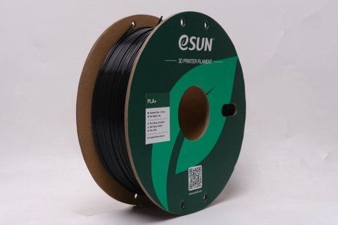 PLA Plus Filament (пластик) для 3D принтера Esun 2x1кг, 1.75мм, чорний та білий (PLA+P175BCW1*2) Tucans 2331 фото