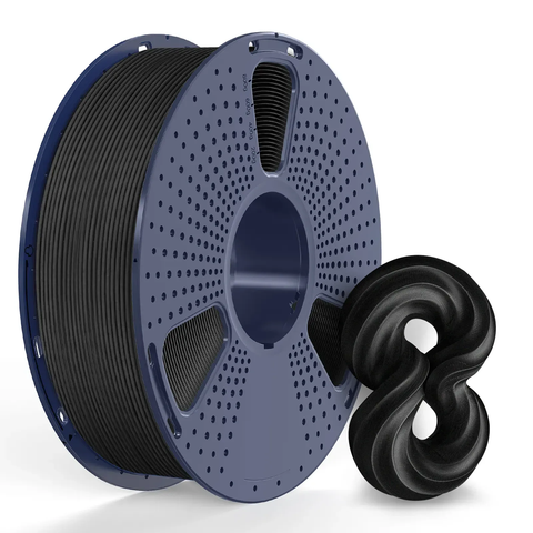 Пластик SUNLU PET-G-CF Carbon Fiber Чорний &Oslash;1,75мм Вага: 1 кг Tucans 4678 фото