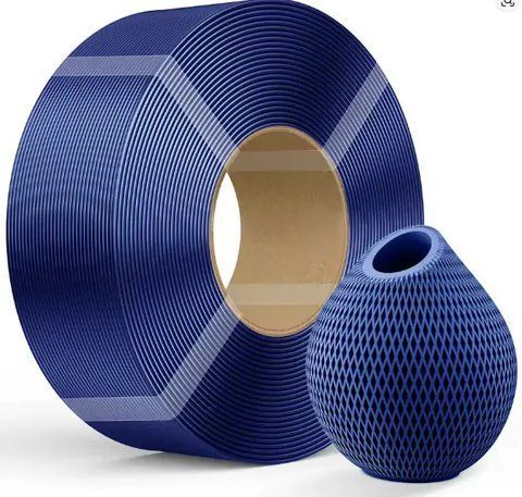 Пластик Creality PETG Refill (Без катушки) Прозрачный Синий &Oslash;1,75мм Вес: 1 кг Tucans 5787 фото