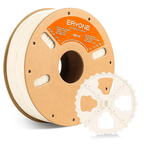 Пластик Eryone ABS-GF Fiber glass white Белый &Oslash;1,75мм Вес: 1 кг Tucans 3923 фото