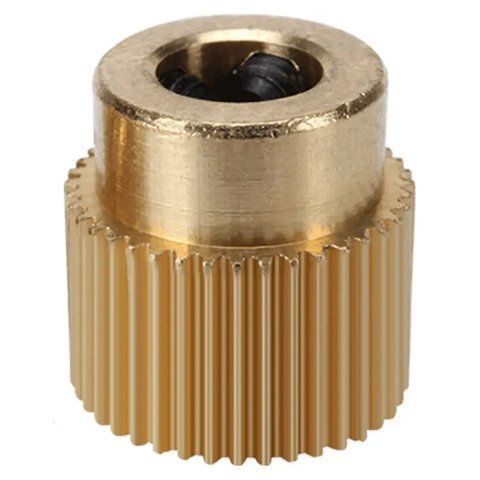 Шестерня экструдера Kingroon MK8, 40 зубцов, латунь Tucans 5814 фото