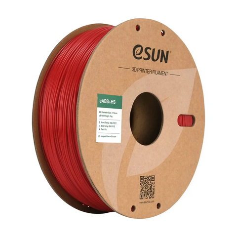 eABS+HS Filament (пластик) для 3D принтера Esun 1кг, 1.75мм, пожарно-красный (eABS+HS-175FR1) Tucans 2174 фото