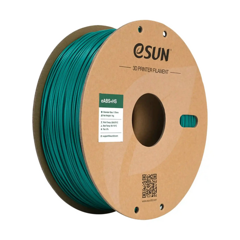 eABS+HS Filament (пластик) для 3D принтера Esun 1кг, 1.75мм, зеленый (eABS+HS-175G1) Tucans 2175 фото