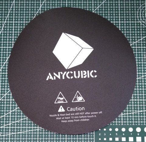 Килимок Anycubic 240мм, самоклеющийся Tucans 367 фото