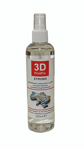 Адгезионный спрей/клей для 3D печати 3D PrintFix Strong для горячих и холодных столов 250 мл Tucans 5290 фото
