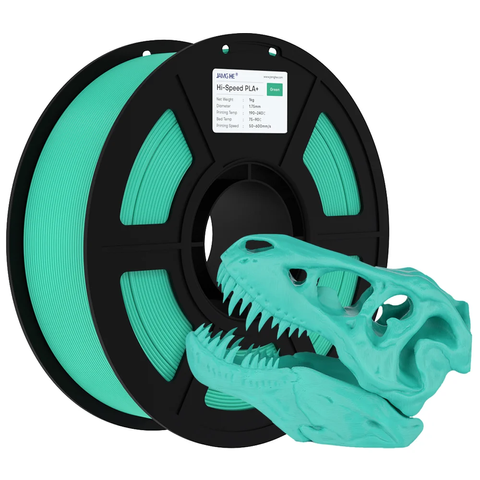 Пластик JAMG HE Hi-Speed PLA+ Green Зелений &Oslash;1,75мм Вага: 1 кг Tucans 4054 фото