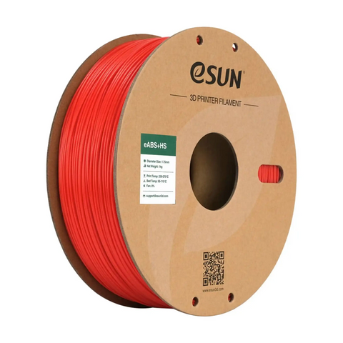 eABS+HS Filament (пластик) для 3D принтера Esun 1кг, 1.75мм, красный (eABS+HS-175R1) Tucans 2180 фото