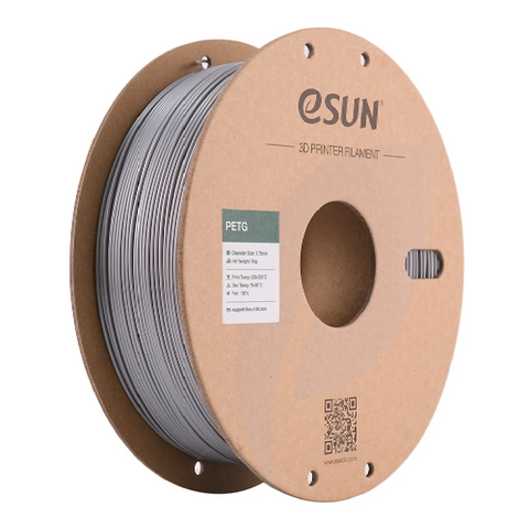 PETG Filament (пластик) для 3D принтера Esun 1кг, 1.75мм, серебряный (PETG175SS1) Tucans 2230 фото