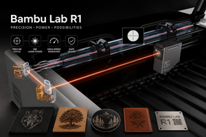 Новый лазерный гравер Bambu Lab R1 &mdash; стоит ли брать и для каких задач он подходит фото