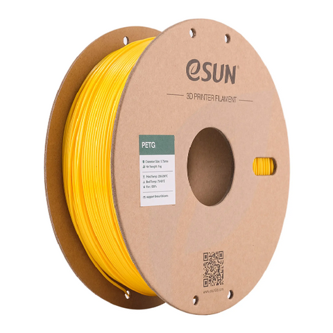 PETG Filament (пластик) для 3D принтера Esun 1кг, 1.75мм, желтый (PETG175SY1) Tucans 2231 фото