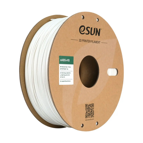 eABS+HS Filament (пластик) для 3D принтера Esun 1кг, 1.75мм, белый (eABS+HS-175W1) Tucans 2182 фото