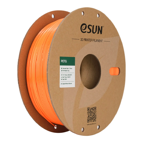 PETG Filament (пластик) для 3D принтера Esun 1кг, 1.75мм, оранжевый (PETG175SO1) Tucans 2232 фото
