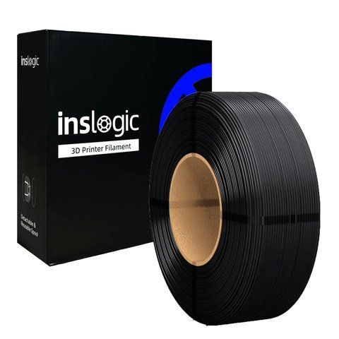 Пластик Inslogic PETG Чорний (без котушки) &Oslash;1,75мм Вага: 1 кг для 3D принтера Tucans 7009 фото
