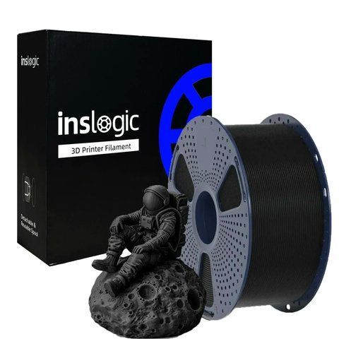 Пластик INSLOGIC PET-G Чорний &Oslash;1,75 мм Вага: 3 кг для 3D принтера Tucans 7157 фото
