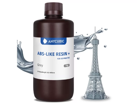 Anycubic ABS-Like Resin+ Grey (Сіра) 1л фотополімерна смола ABS-Like Resin+ Grey 1l фото