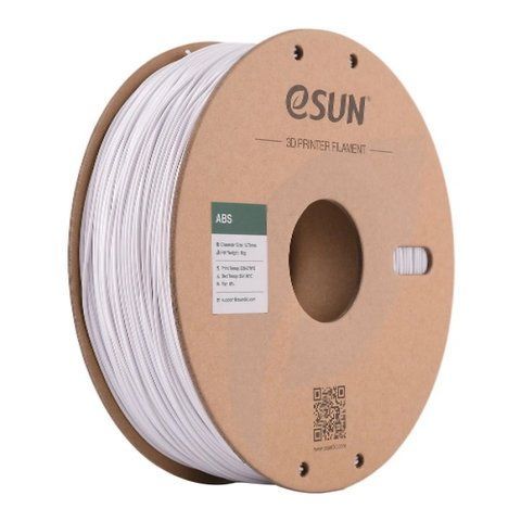 ABS Filament (пластик) для 3D принтера Esun 1кг, 1.75мм, холодный белый (ABS-175CW1) Tucans 2234 фото
