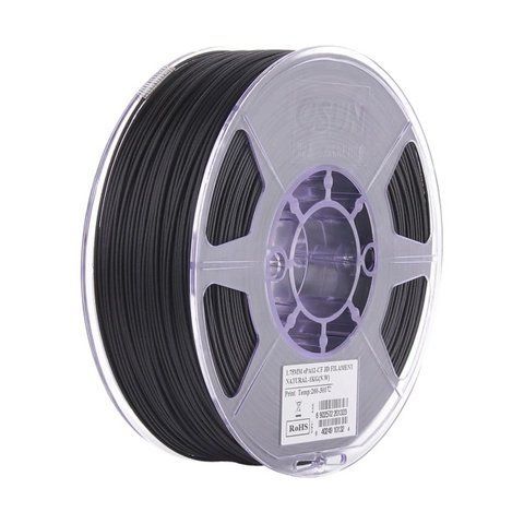 ePA12-CF Filament (пластик) для 3D принтера Esun 1кг, 1.75мм, натуральный (ePA12-CF175N1) Tucans 2140 фото
