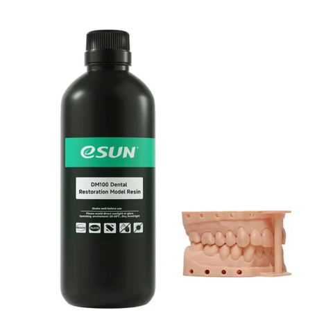 Фотополімерна смола eSUN For Dental products (DM100-BG1) Для стоматологічної продукції (Бежева) 1л eSUN For Dental products (DM100-BG1) фото